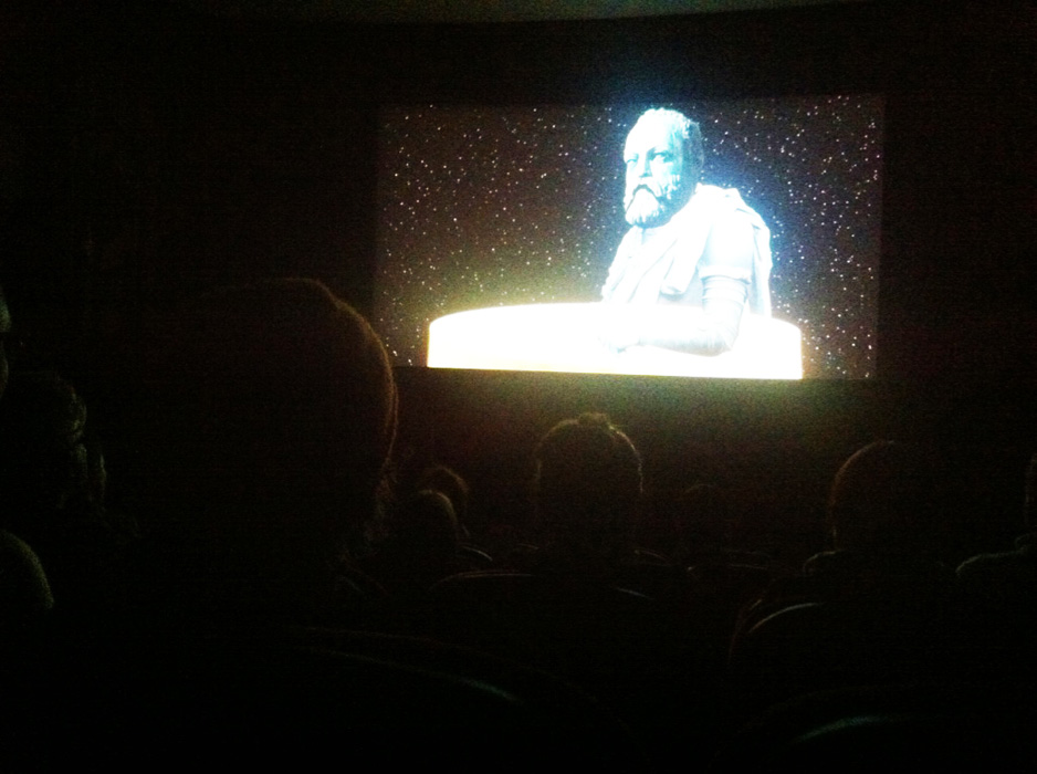 C.J. Lazaretti's short film "Cosmico" was screened at the prestigious Glasgow Film Theatre.