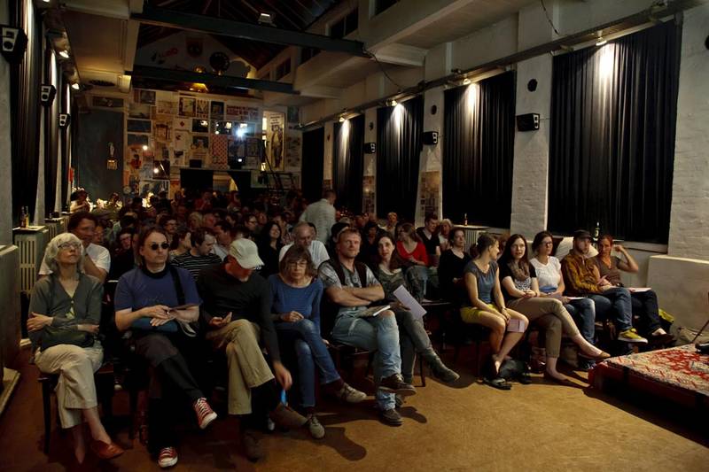Sold out: the Flotter Dreier competition screening at Lichtmeß where Cosmico had its world premiere (photo: Xenia Zarafu/KurzFilm Agentur)